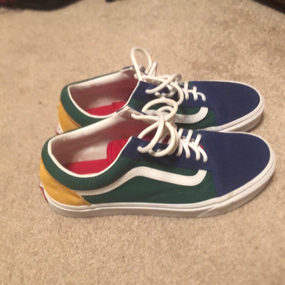 Primary Color Block Vans - image 1